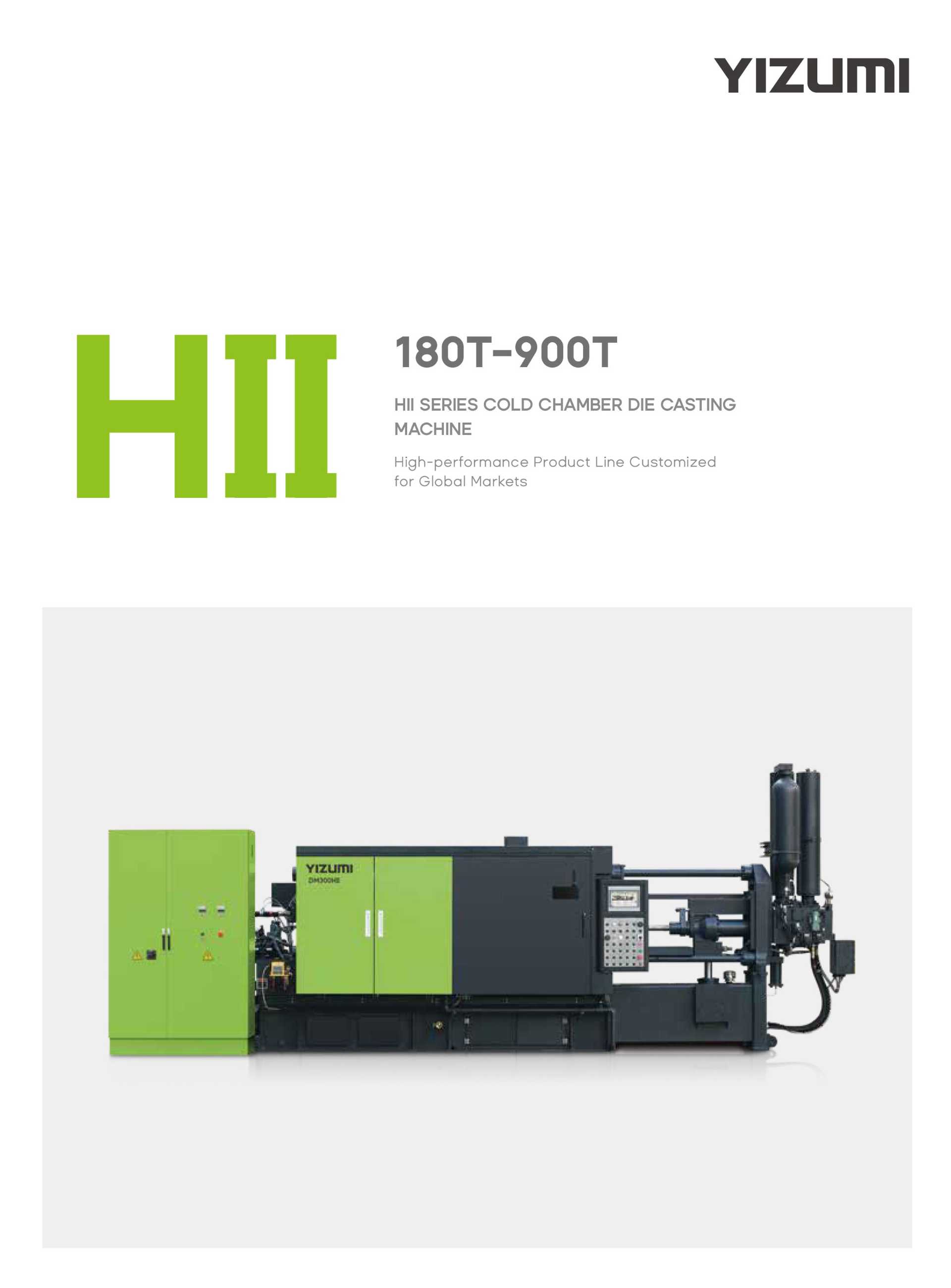 HII-S Series Cold Chamber Die Casting Machine Brochure (180T-900T)