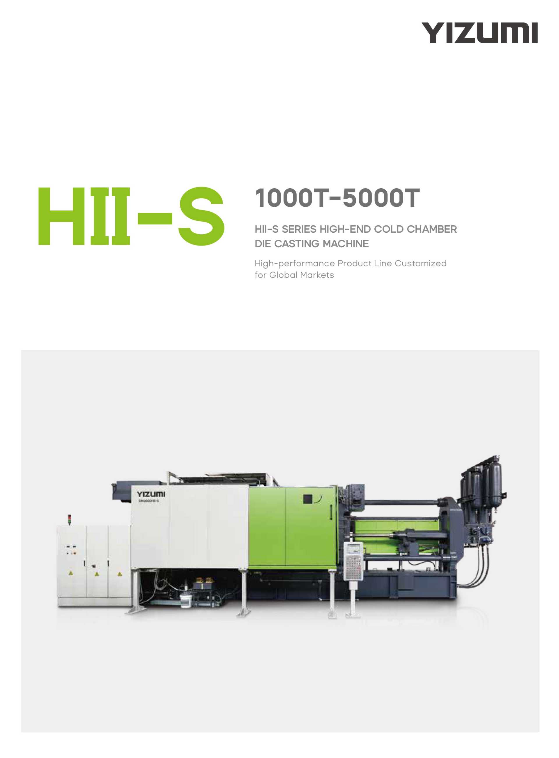 HII-S Series Cold Chamber Die Casting Machine Brochure(1000T-5000T)